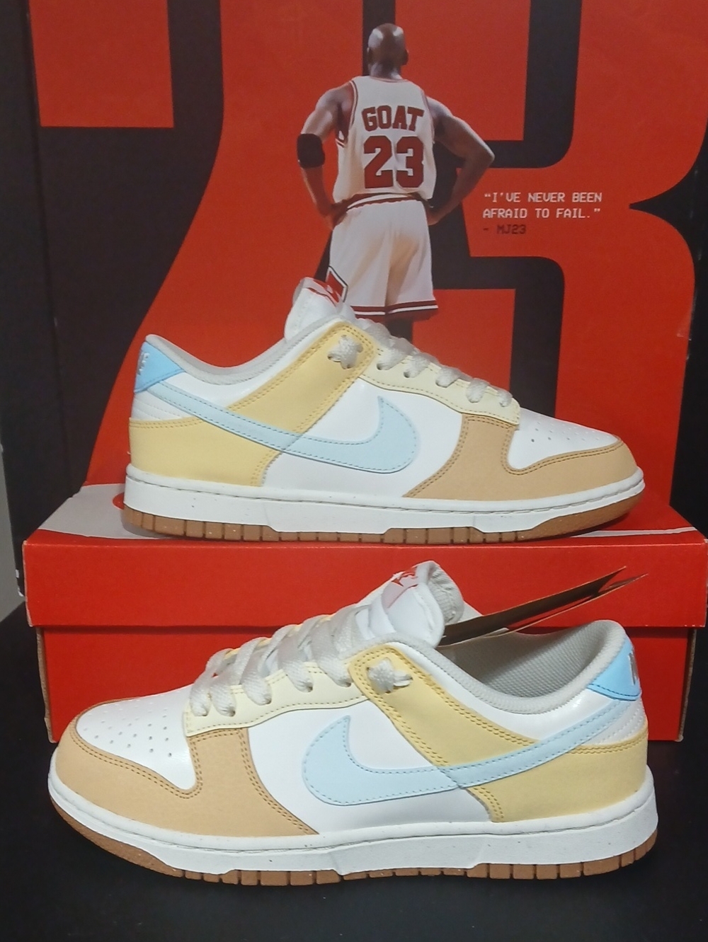 WMNS Nike Dunk Low Next Nature "Soft Yellow Alabaster" (NIB) Womens Size-8.5,